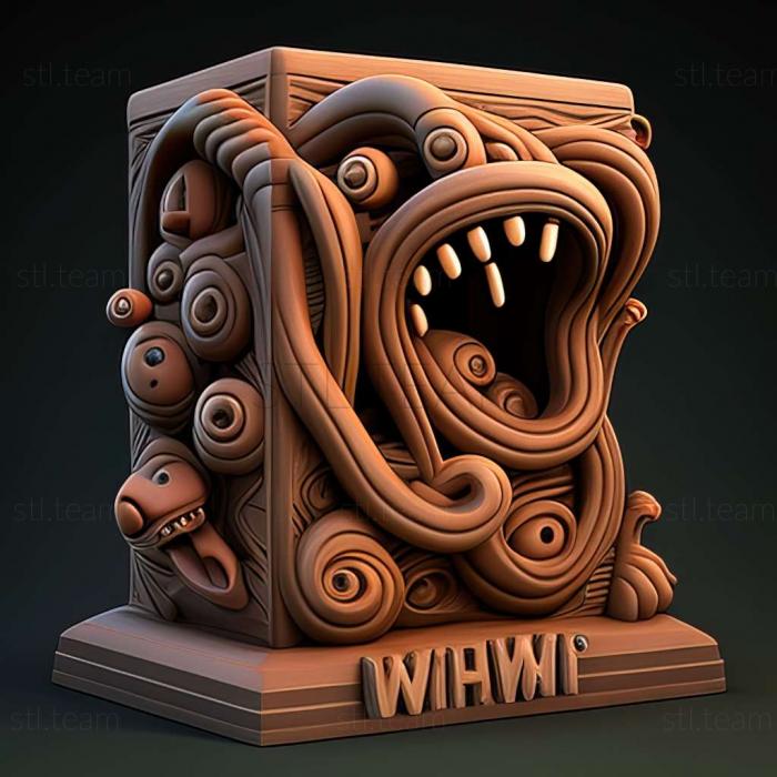3D model Worms Ultimate Mayhem game (STL)
